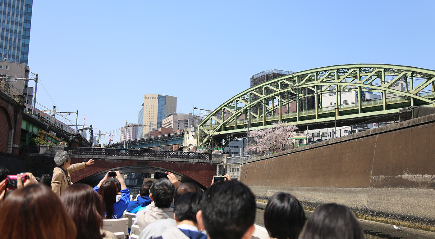 神田川クルーズ®️花見コースイメージ写真