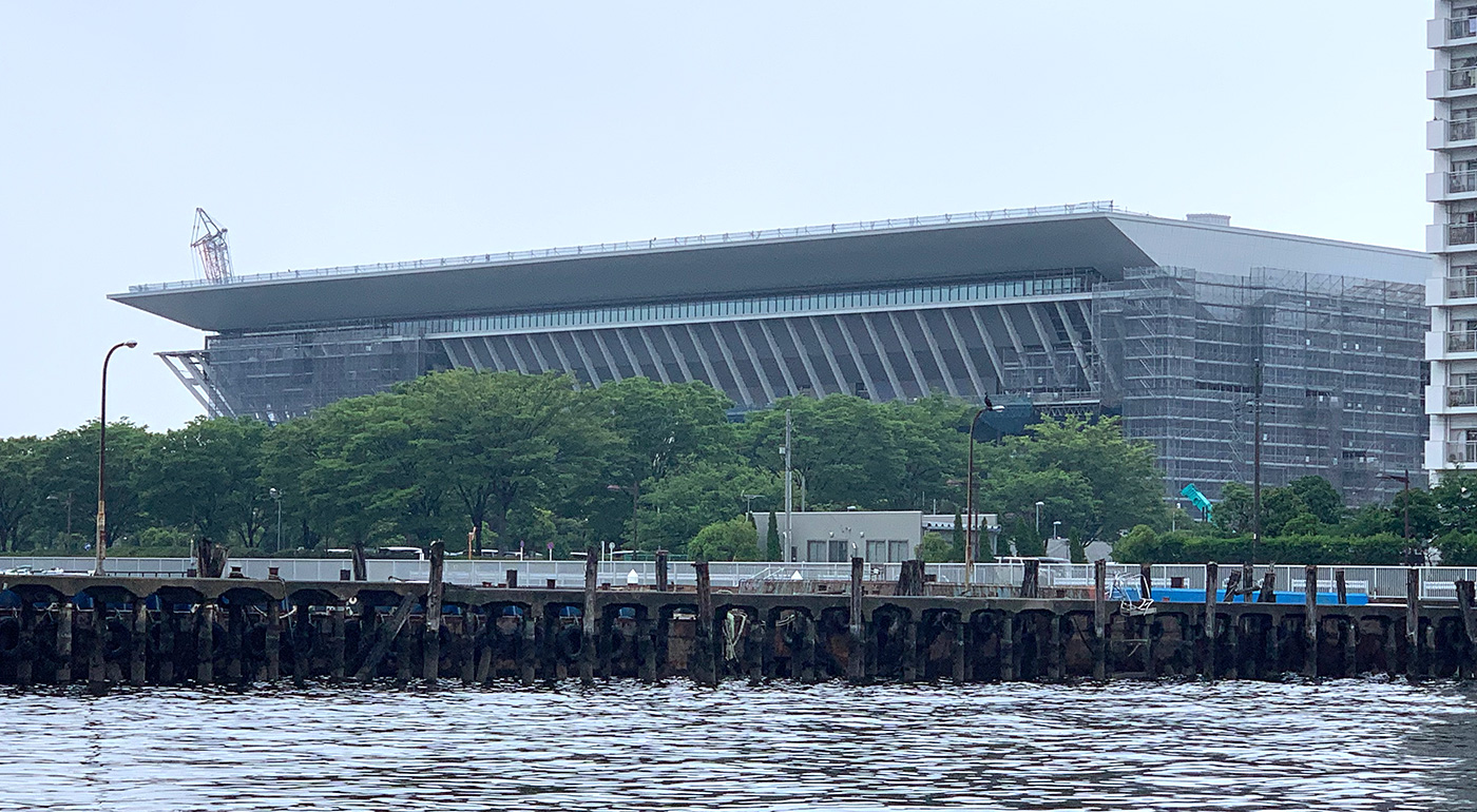 夏の国際的スポーツイベント遠望クルーズ90分コースイメージ写真